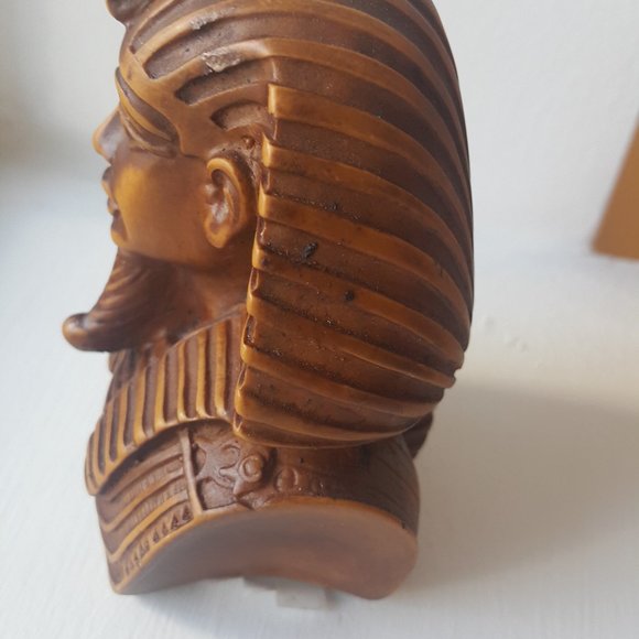 King Ramses II mini polyester statue (hand-carved/ made) - Picture 13 of 15